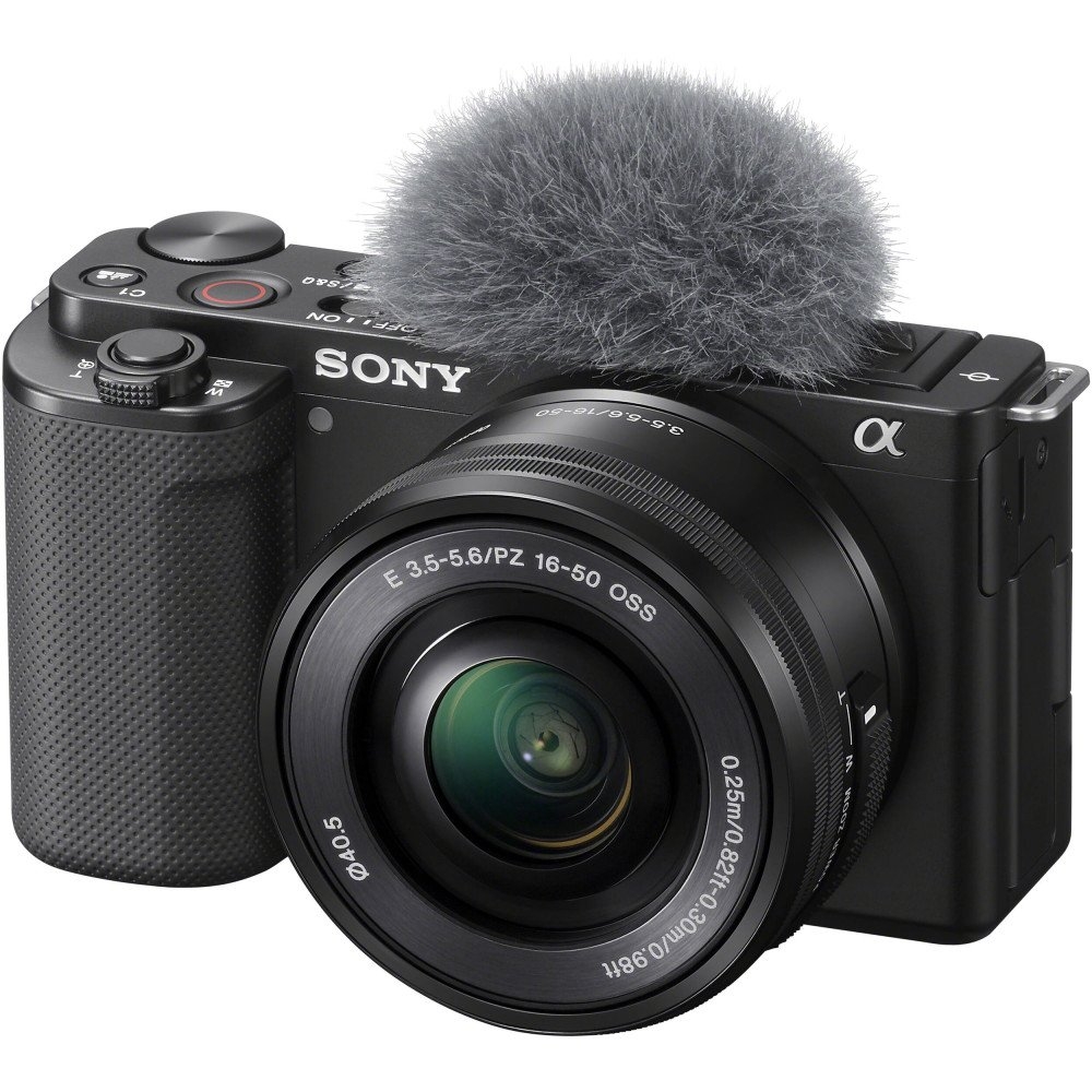 Máy ảnh Sony ZV-E10 + Lens 16-50mm F3.5-5.6 (Black) | Chính hãng